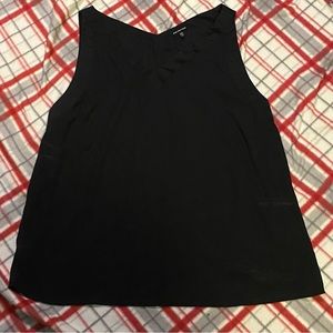 Who What Wear Black Shear Tank